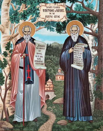 Holy Hieromonks Partenie and Rafael of Romania 2.png
