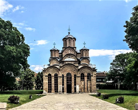 Kosovo Gracanica Monastery Temple 2.png