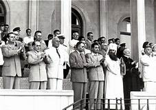 Patriarch Justinian with politicians.jpg