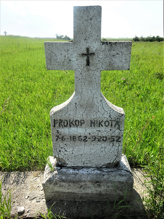 Prokop Nikota grave-marker 2.png