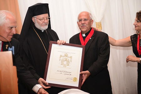 St elias cathedral 85th anniversary Gold Medal 1.png