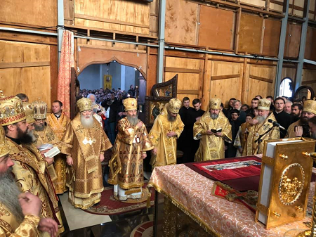 Bishops of Primatial Divine Liturgy Khust Nov 2019 1.png